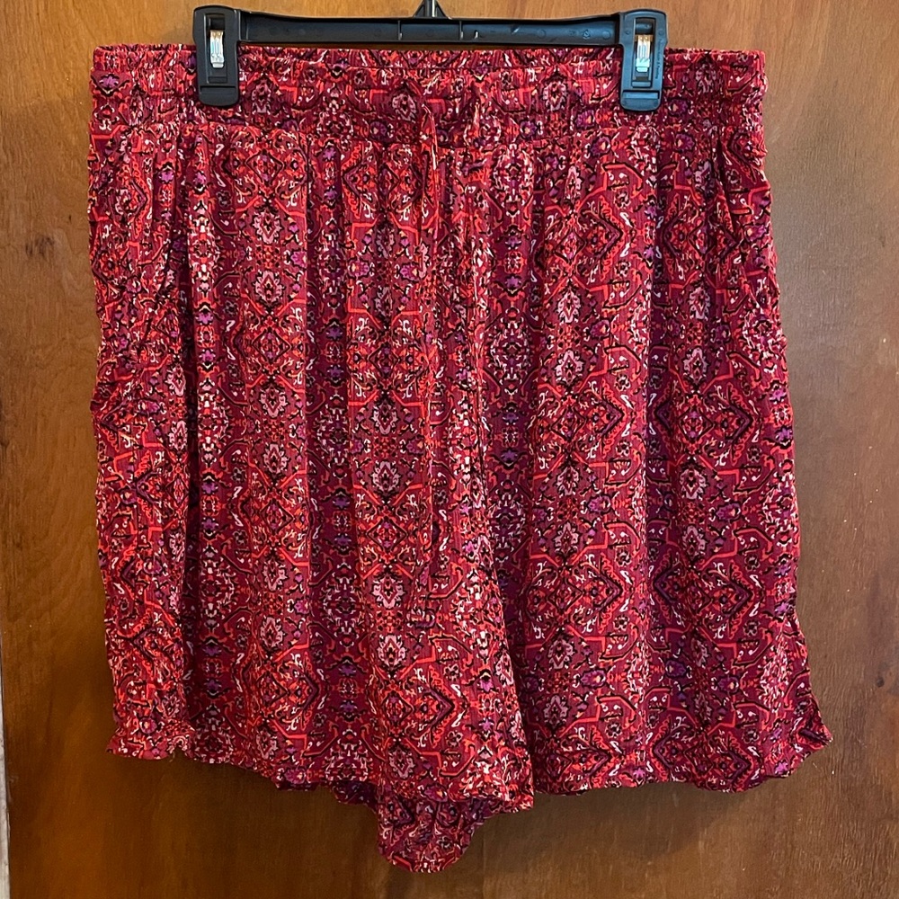 Torrid high waisted pull on shorts